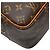 Borsa Louis Vuitton Monogram Deauville Marrone - vista 5