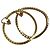 Medusa Pendientes de aro grandes para mujer Versace - vista 3