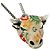 Collana Anger Forest Bullshead per uomo Gucci