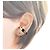 Ear Cuff Gucci Unisex con dettaglio Web Stripe - vista 10