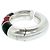 Ear Cuff Gucci Unisex con dettaglio Web Stripe - vista 4