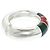 Ear Cuff Gucci Unisex con dettaglio Web Stripe - vista 5