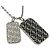 Collana lunga con pendente esagonale da uomo Fendi