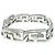 Bracciale a maglie spesse da uomo Gucci - vista 4