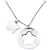 Collana Tiffany & Co. Star Cutout Circle Argento - vista 2