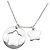 Collana Tiffany & Co. Star Cutout Circle Argento - vista 3