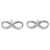 Orecchini a lobo Infinity Tiffany & Co. Argento
