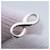 Orecchini a lobo Infinity Tiffany & Co. Argento - vista 5