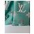 Borsa Louis Vuitton Monogram 2005 edizione limitata Bianco Grigio Blu chiaro Gold hardware - vista 12