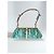 Borsa Louis Vuitton Monogram 2005 edizione limitata Bianco Grigio Blu chiaro Gold hardware - vista 2