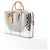 Borsa Louis Vuitton Neo Porte Documents Voyages Monogram Mirror in Argento M58755 Grigio - vista 2