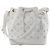 Borsa a tracolla Louis Vuitton Petit Noe NM Monogram Cutout Bianco M20740 Beige