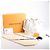 Borsa a tracolla Louis Vuitton Petit Noe NM Monogram Cutout Bianco M20740 Beige - vista 15