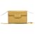 Yves Saint Laurent Vintage Logo Hardware Leder Semi-Shoulder Bag Beige  - Ansicht 1