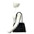 Sac à main en cuir avec logo Yves Saint Laurent Noir  - vue 2