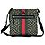 Borsa a tracolla GUCCI GG Kaleido Bee Web Line Sherry Supreme Nero Rosso Verde