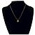 Collana Christian Dior Logo placcata oro D'oro