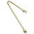 Collana Christian Dior placcata oro D'oro