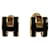 Hermès Orecchini Pop H HERMES in Oro e Nero D'oro  - vista 1