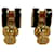 Hermès Orecchini Pop H HERMES in Oro e Nero D'oro  - vista 6