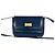 Mini borsa a tracolla in pelle blu navy Gucci