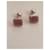 Gemelli Cartier in oro e argento Silver hardware Gold hardware - vista 2