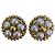 Timeless Chanel Clip-On-Ohrringe in Gold und Kunstperlen