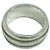 Tiffany & Co. Grooved Double Line Ring Silber - Ansicht 4