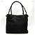 Borsa Tote Gucci GG Canvas nera Nero - vista 5