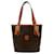 Céline Celine Vintage Macadam Blazon Triomphe Pattern Tote Bag Braun  - Ansicht 1