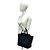 Céline Borsa Tote Celine Micro Logo in pelle Nero - vista 2