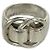 Hermès Hermes Vintage Deux Ano Band Ring Silber
