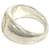 Ring Hermès HERMES Hermes Bague Sellier Argenté Doré  - vue 4