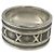 Tiffany & Co Anello Tiffany Vintage Atlas Wide Band Argento - vista 4
