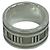 Tiffany & Co Anello Tiffany Vintage Atlas Wide Band Argento - vista 4