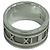Tiffany & Co Anello Tiffany Vintage Atlas Wide Band Argento - vista 6