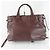 Sac Tote Burberry em couro e lona marrom - vista 2