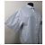 Diane Von Furstenberg Camicia a Maniche Corte a Righe Bianco Blu - vista 3