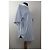 Diane Von Furstenberg Camicia a Maniche Corte a Righe Bianco Blu - vista 4