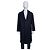 Zadig & Voltaire Black Wool Blend Long Coat