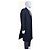 Zadig & Voltaire Black Wool Blend Long Coat - view 2