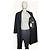 Zadig & Voltaire Black Wool Blend Long Coat - view 9