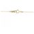 Autre Marque Collana in oro giallo K10 e diamanti D'oro - vista 5