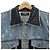 Chaqueta vaquera Amiri Negro Azul - vista 5