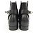 Hermès Botas de couro de bezerro Hermes Neo Kelly com fivela Preto - vista 5