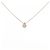 Autre Marque Collana con Diamanti Au750 Rosa