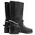Lederstiefel Christian Dior Schwarz - Ansicht 7