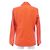 Hermès Giacca in pelle di pecora Hermes Arancione - vista 2
