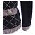 Cárdigan de mezcla de cachemira Chanel Negro Rosa - vista 6