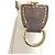 Borsa Louis Vuitton Antigua Canvas Bianco Crudo - vista 8